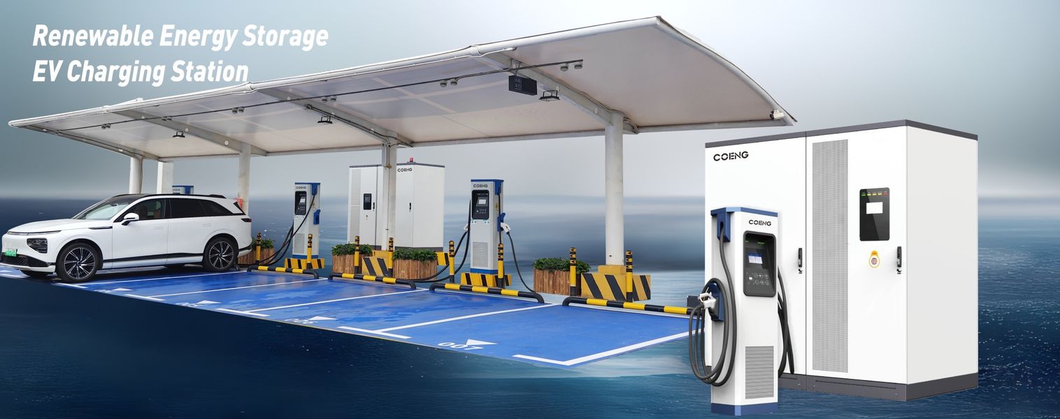 Yenilenebilir Enerji Depolama EV Şarj İstasyonu