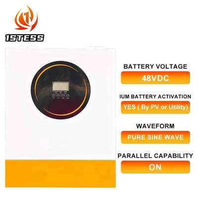 48V Single Phase Pure Sine Wave Off Grid Solar Hybrid Inverter 8.5kw 11kw MPPT with Lithium Battery Activation via PV or Utility